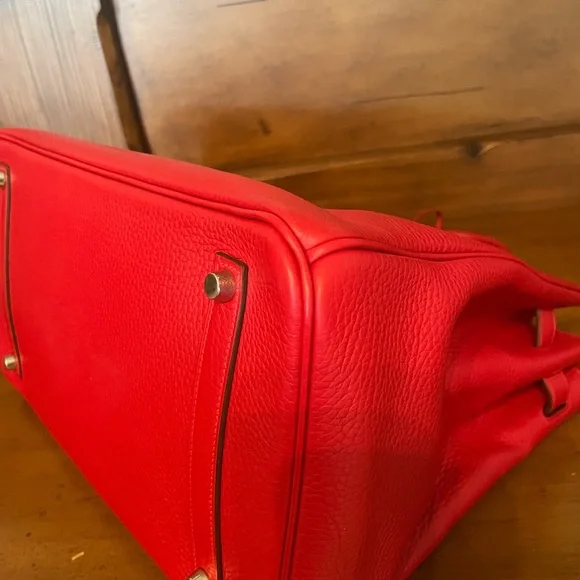 SOLD Birkin 35 Rouge Casaque - Picture 7 of 15